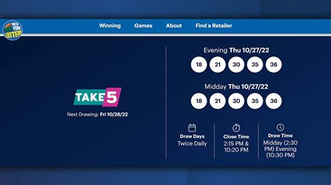 take 4 evening numbers.